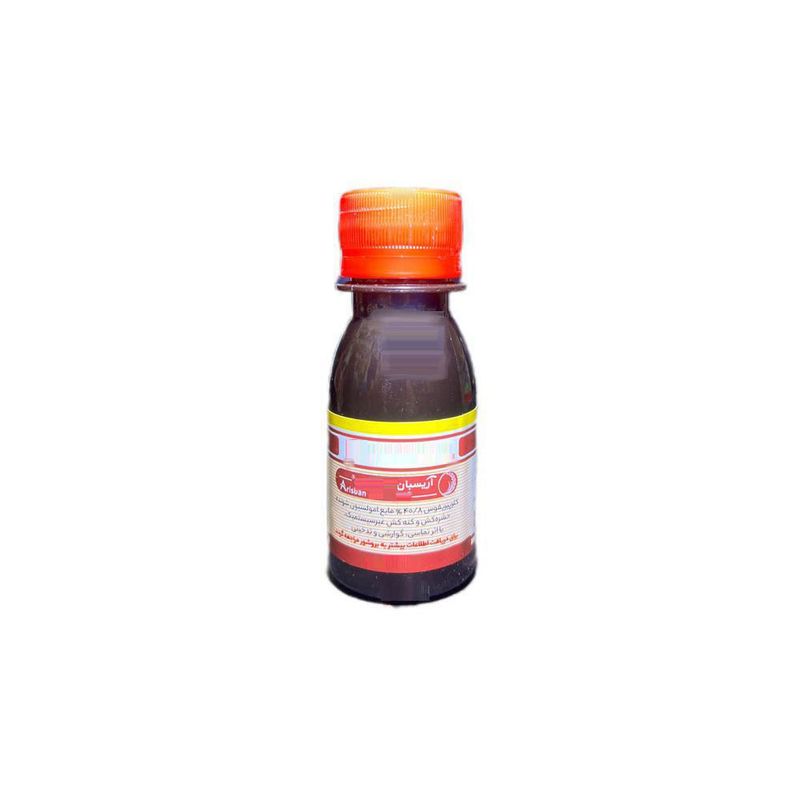 حشره کش و کنه کش غیرسیستمیک  کلرپریفوس مدل 40_8 آریسبان حجم 60 میلی لیتر